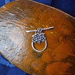 Sterling Silver Flower Jewelry Findings 