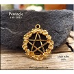 Flower Pentagram | Flower Pentacle Pendant 