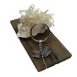 Dragonfly Animal Totem Spirit Guide Pagan Keychain Key Ring 