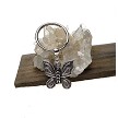 Butterfly Animal Totem Spirit Guide Pagan Keychain Key Ring 