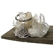 Lotus Spiritual Enlightenment Keychain Key Ring 