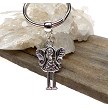 Silver Love Fairy Key Ring 