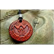 Leather Isis Necklace 