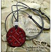 Leather Necklace - Elder Futhark Rune 