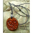 Leather Necklace - Trisk 