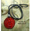 Leather Goddess Necklace 