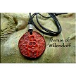 Leather Goddess Necklace 