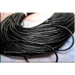 1mm Black Leather - Genuine Cowhide Leather Cord 