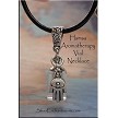 Hamsa Perfume-Aromatherapy Vial Necklace 