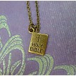 Bible Charm Necklace 