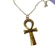 Brass Ankh Necklace 