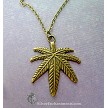 Large Marijuana Necklace 