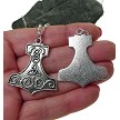 Thor's Hammer Pendant Necklace 