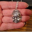 Silver Buddha Necklace 
