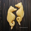 Bone Sea Horse Pendant 
