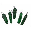 Green Aura Crystal Pendant 