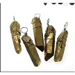 Gold Aura Crystal Pendant 