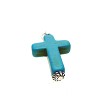 Turquoise Cross Pendant 