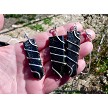 Black Tourmaline Wand Pendant 