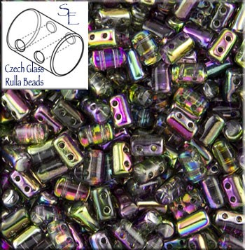 Czech Rulla Seed Beads 3x5mm 