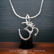 Sterling Silver Om Charm 