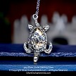 Sterling Silver Sea Turtle Pendant 