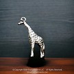Sterling Silver Giraffe Charm 