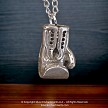 3D Sterling Silver Boxing Glove Pendant 