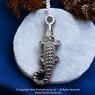 Sterling Silver Alligator Charm 