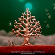 Copper Large Tree of Life Pendant 