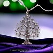 Large Sterling Silver Tree of Life Pendant 