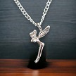 Sterling Silver Bailed Tinkerbell Fairy Charm 