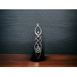 Sterling Silver Celtic Goddess with Pentacle Pendant 