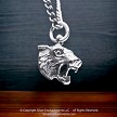 Sterling Silver Wildcat Charm 