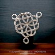 Sterling Silver Celtic Rosary Connector Celtic Y Necklace Finding 