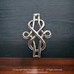 Sterling Silver Celtic Knot Link Connector Finding or Charm 