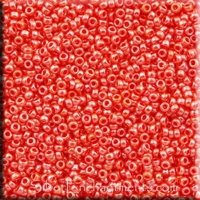 15/0 Miyuki Coral Luster Seed Beads 