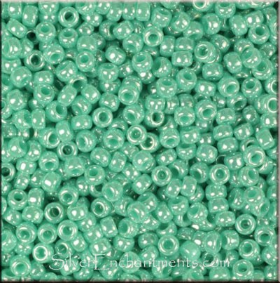 15/0 Miyuki Aqua Luster Seed Beads 