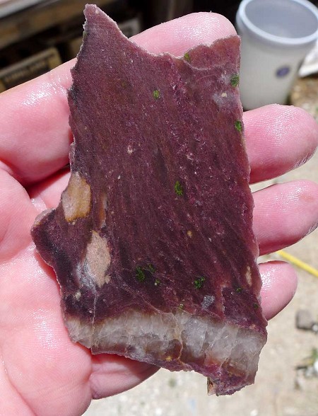 Alurgite Viridine Slab 90x51x6.5mm 