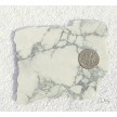Natural White Howlite Slab 