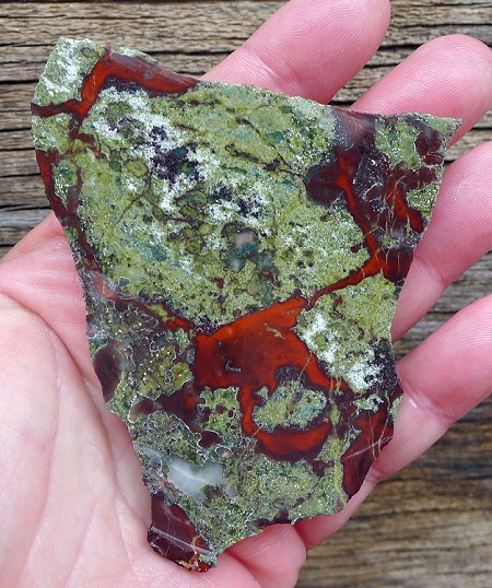 Dragon Blood Jasper Slab 