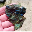 Shattuckite Slab End Cut 68x58mm 