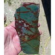 Red Green Blanket Rhyolite Slab 