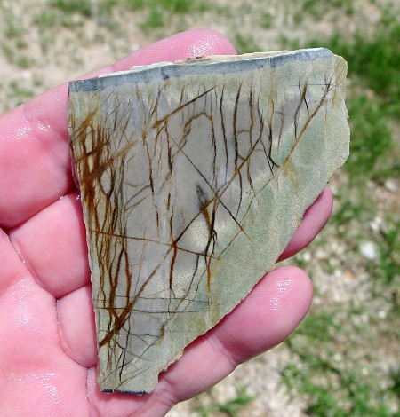 Picasso Marble Slab 64x55x6.3mm 