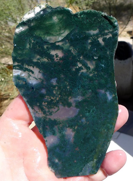 Moss Agate Slab 