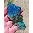 Shattuckite Slice End Cut 