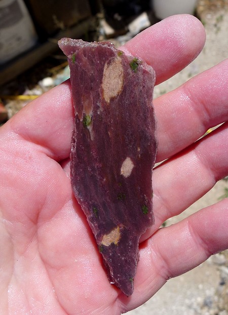 Alurgite Viridine Slab 83x32x6.5mm 