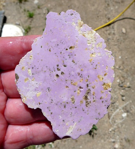 Phosphosiderite Slab 78x62x6.4mm 