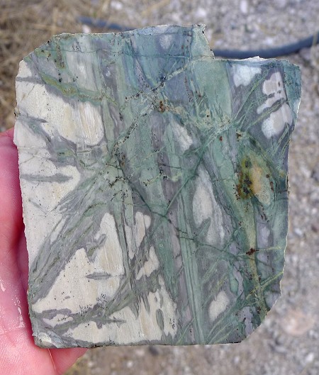 Green Picasso Jasper Slab 