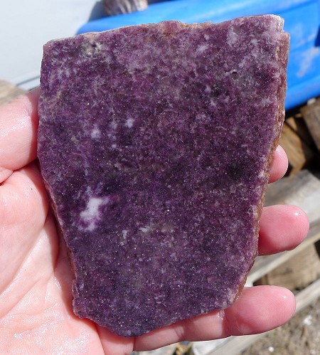 Lepidolite Slab 